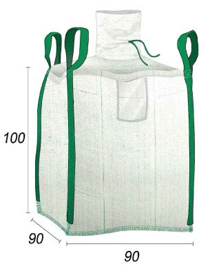 puinzakken multi-inzetbaar voor professionals en particulieren - 90x90x100