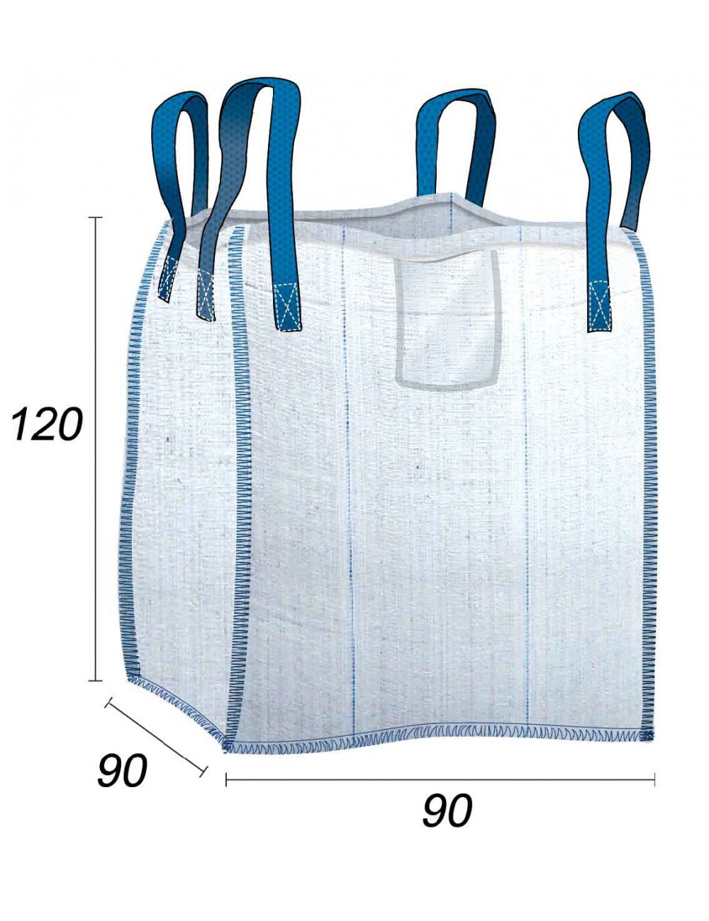 standaard-bigbag voor materialen & bouw