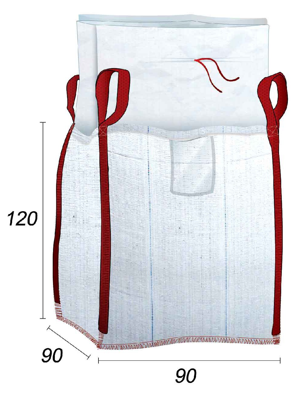 big bag 1t met interne binnenvoering