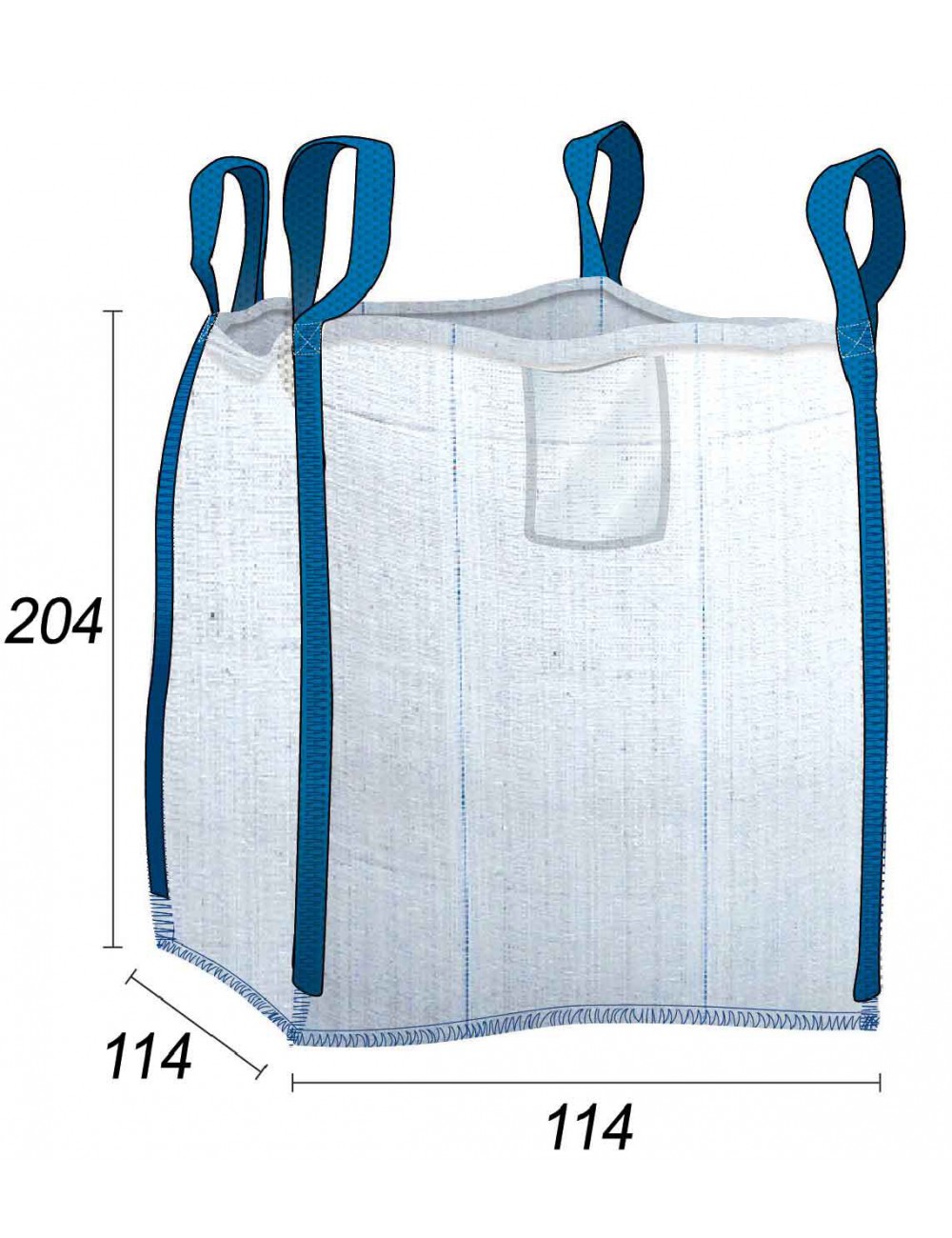 bigbag hoge belastbaarheid 2 ton