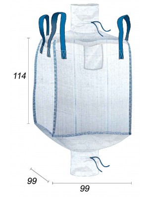 big bag conform voor opslag van levensmiddelen