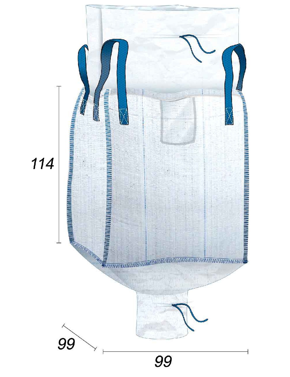 big bag levensmiddelengecertificeerd & waterdicht