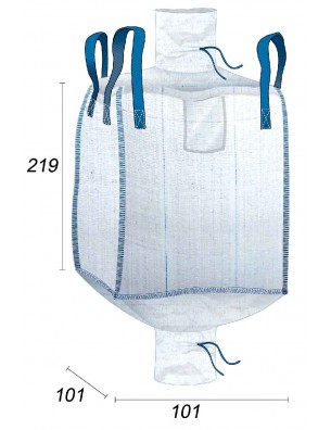 bigbag 2 m³ grote inhoud