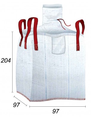 gevoerd bigbag met interne beschermende liner